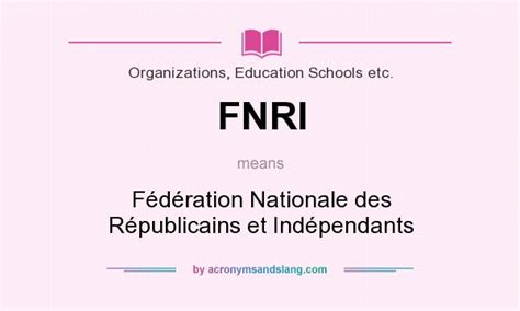 fnri meaning|FNRI Meanings .